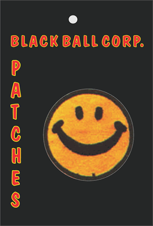 PATCH - SMILEY FACE Embroidered Patch