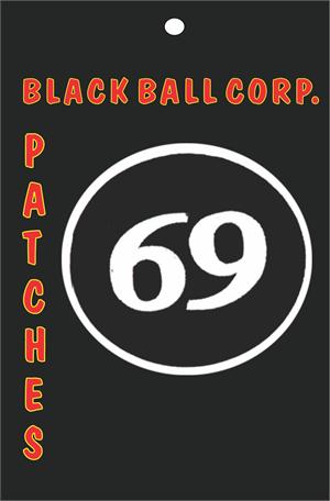 PATCH - 69 Embroidered Patch