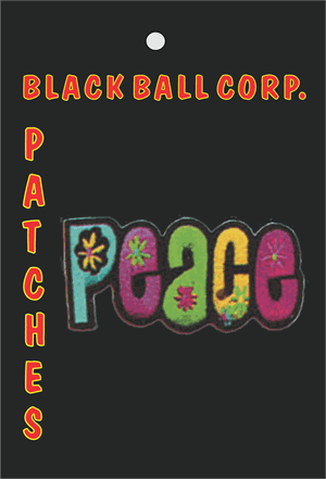 PATCH - PEACE #2 Embroidered Patch