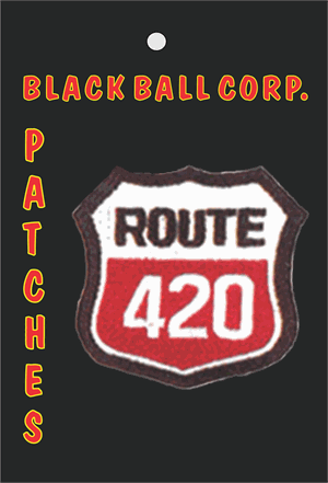 PATCH - ROUTE 420 Embroidered Patch