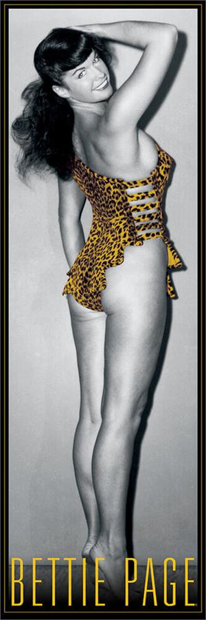 Bettie Page Slim Print Poster Image