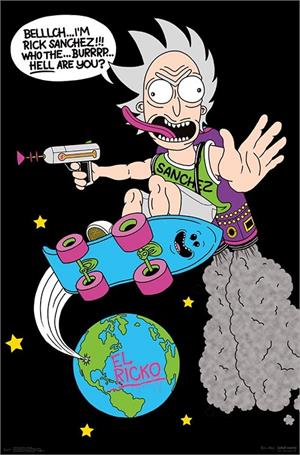 Rick and Morty - Greeting - 22.375" x 34" Poster Image