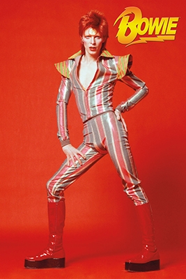 David Bowie - Glam Poster