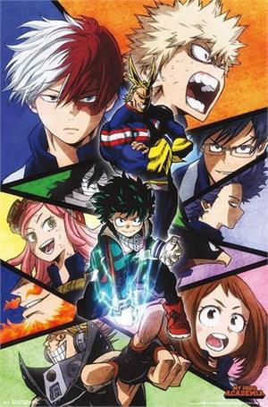 My Hero Academia - Faces Poster Image
