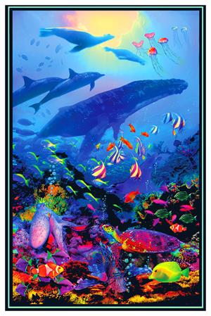 Oceanic - Non-flocked Blacklight Poster Image