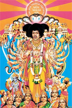 JIMI HENDRIX AXIS POSTER - 24" X 36"