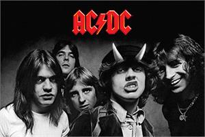 AC/DC HIGHWAY TO HELL POSTER - 36" X 24"