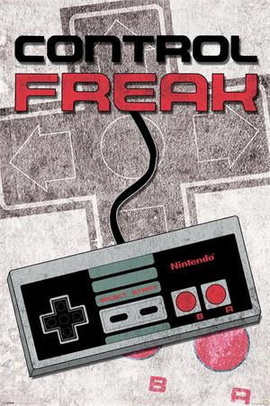 Nintendo - Control Freak Poster Nintendo - Control Freak Poster Image