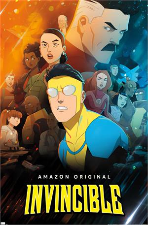 Invincible Animated Series - Group One Sheet Poster Invincible Animated Series - Group One Sheet Poster Image
