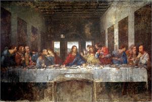 Last Supper by Leonardo Da Vinci Poster Last Supper by Leonardo Da Vinci Poster Image