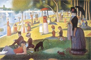 Sunday on La Grande Jatte by Seurat Poster Image