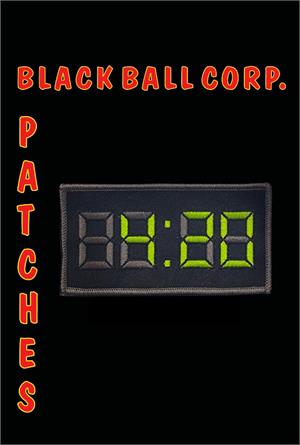 4:20 Clock Embroidered Patch - 4"x2"-image
