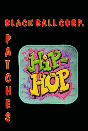  Hip Hop Embroidered Patch - 4"x4"-image