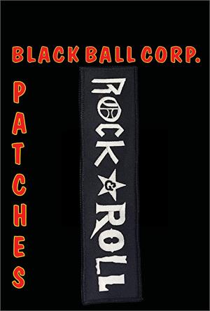 Rock N Roll Super Strip - Embroidered Patch - 8"x2"-image