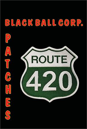 Route 420 Embroidered Patch - 4"x4"-image