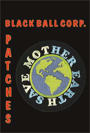 Mother Earth - Embroidered Patch - 4" round Image
