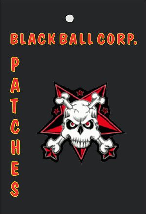 PATCH - SKULL & STARS