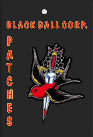 PATCH - BIRD ON DAGGER