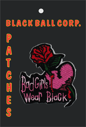 PATCH - BAD GIRLS WEAR BLACK