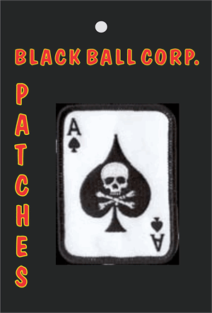 PATCH - POKER PLAYER SKULL