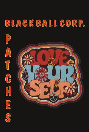 Love Yourself - Woven Patch - 3.42" x 3.409" Image