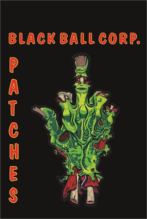 Zombie Finger - Woven Patch - 3" x 6" Image