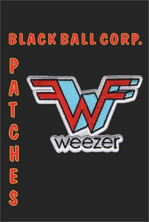 Weezer W Logo - Embroidered Patch Image