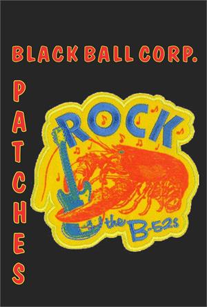 The B-52's Rock Lobster - Embroidered Patch Image