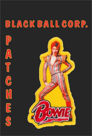 David Bowie Pose - Embroidered Patch Image