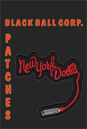 New York Dolls Logo - Embroidered Patch Image