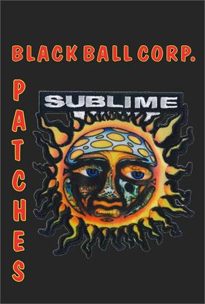 Sublime Sun Logo - Embroidered Patch Image