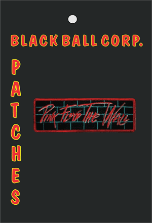 PATCH - PINK FLOYD "THE WALL" Embroidered Patch