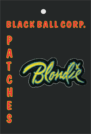 PATCH - BLONDIE Embroidered Patch