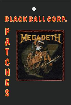 PATCH - MEGADETH Embroidered Patch