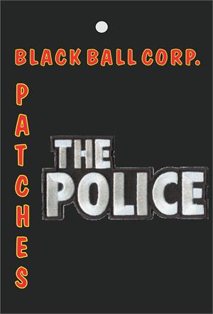 The Police Embroidered Patch Image