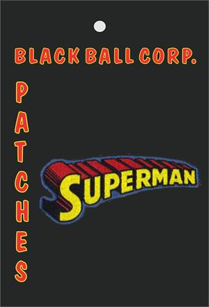 PATCH - SUPERMAN Embroidered Patch