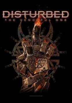 Disturbed - The Vengeful One Fabric Poster Image