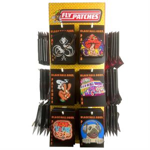 Fly Patches Rotating Display - Holds 120pcs Image