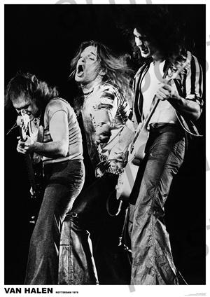 VAN HALEN ROTTERDAM 1979 POSTER - 23" X 33.5"