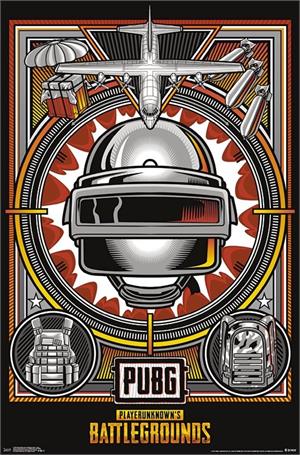 PlayerUnknown Battlegrounds (PUBG) Poster - 23" x 34"