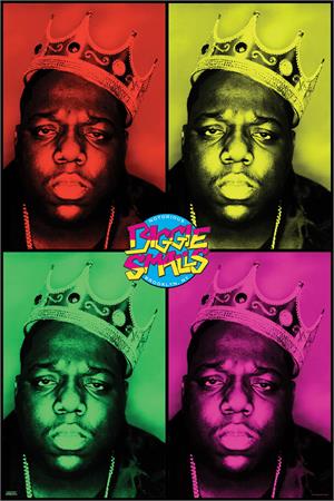 Notorious B.I.G. - Pop Art - King  Poster - 24" X 36" IMAGE