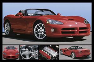Viper SRT 10 Poster - 36" x 24" Image