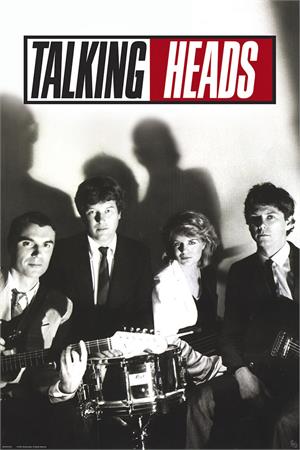 Talking Heads Band Poster - 24" X 36" image