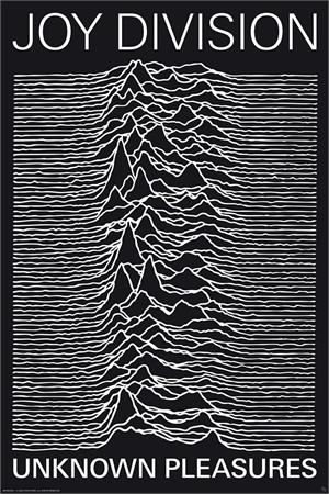  Joy Division - Unknown Pleasures Poster - 24" X 36" IMAGE