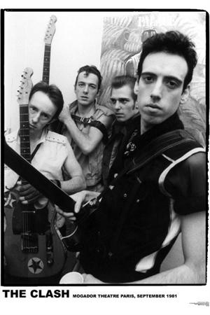 THE CLASH POSTER - 23" X 33.5"