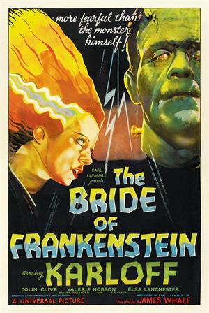 The Bride of Frankenstein Movie Poster