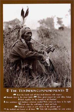 Ten Indian Commandments Poster Image
