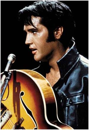 ELVIS PRESLEY - KING - POSTER - 24" X  36"