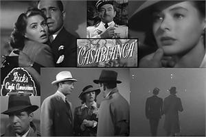 CASABLANCA COLLAGE - POSTER - 24" X 36"