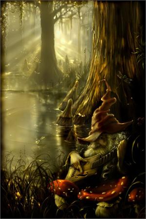 RESPITE II - RICHARD BIFFLE POSTER - 24" X 36"